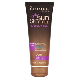 Sunshimmer Water Resistant Instant Tan Wash Off Matte - Light