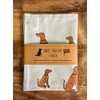 Kedunmoao Vizsla Kitchen Tea Towel - Animal Print, Cotton, 45cm
