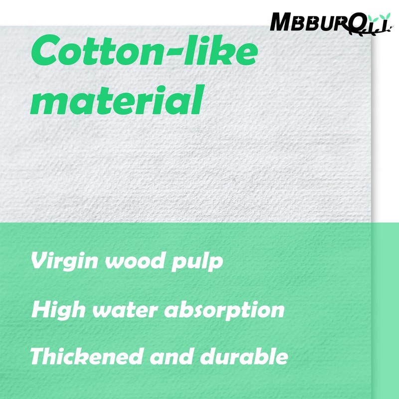 MBBUROYY Disposable Cocktail Napkins Cloth Like Napkins Disposable Table Napkins