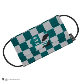 Cinereplicas Reusable Fabric Barrier Mask - Slytherin - Adult - AFNOR - Tested for 40 Washes