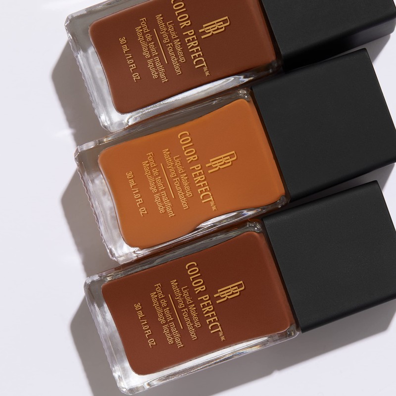Black Radiance Color Perfect Liquid Full Coverage Foundation Makeup, Brown