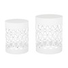 Christopher Knight Home Mellie Outdoor Side Tables - White (Set