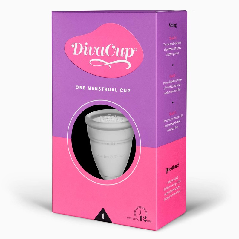 【月経カップ】ディーバカップ（DivaCup）世界シェアNo.1の月経カップ 初めてでも使いやすい コットンポーチ付き (Mサイズ（×1）)