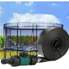 Trampoline Sprinkler 32.8ft Outdoor Trampoline Backyard Water Park Fun Summer