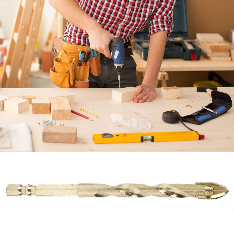 Triangular Drill Bit Cemented Carbide Made Drill Bit with Hex