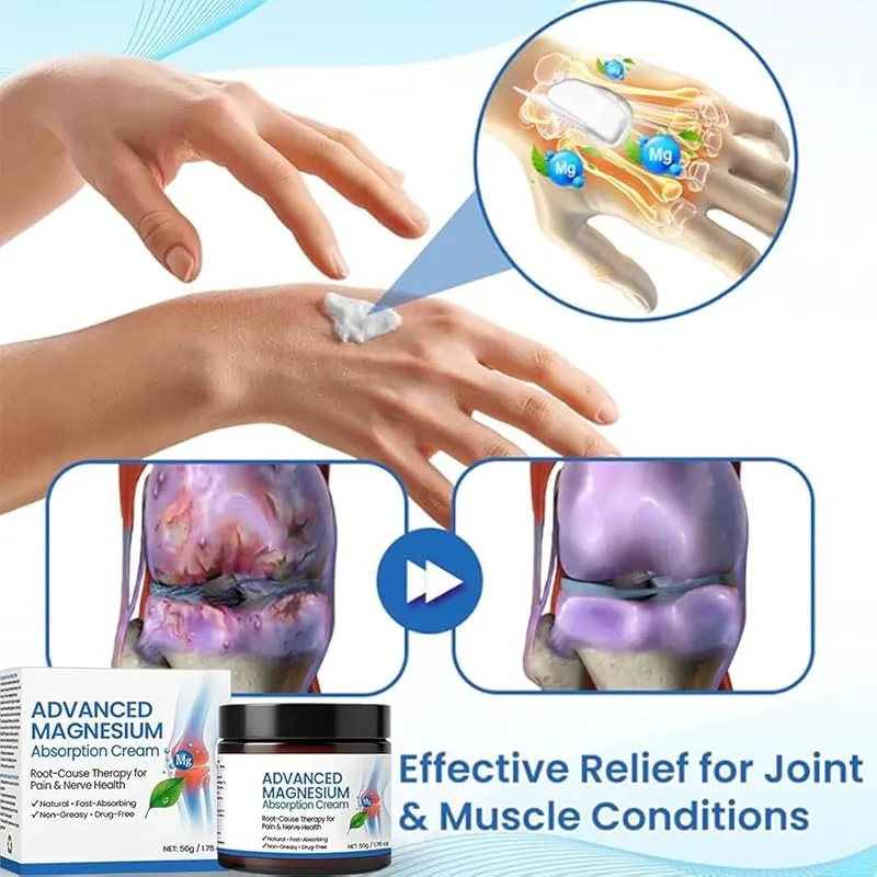 Crema Para Aliviar El Dolor De Magnesio Timilk Enduraheal, A