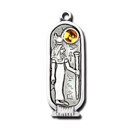Enchanted Jewelry Egyptian Zodiac Cartouche - Hathor (May 26th - Jun 24th)