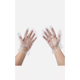 Unbranded 100PCS Disposable Plastic Food Safe Prep Gloves Food Handling One Size Fits Most