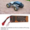 7000mAh Lipo Battery 35C Discharge Rate 7.4V 2S2P T Shape