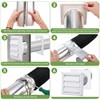Glooglitter Dryer Vent Kit 4 Inch Dryer Ducting Tube Vent
