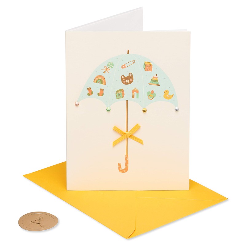 Papyrus Baby Shower Card (Love and Happiness)