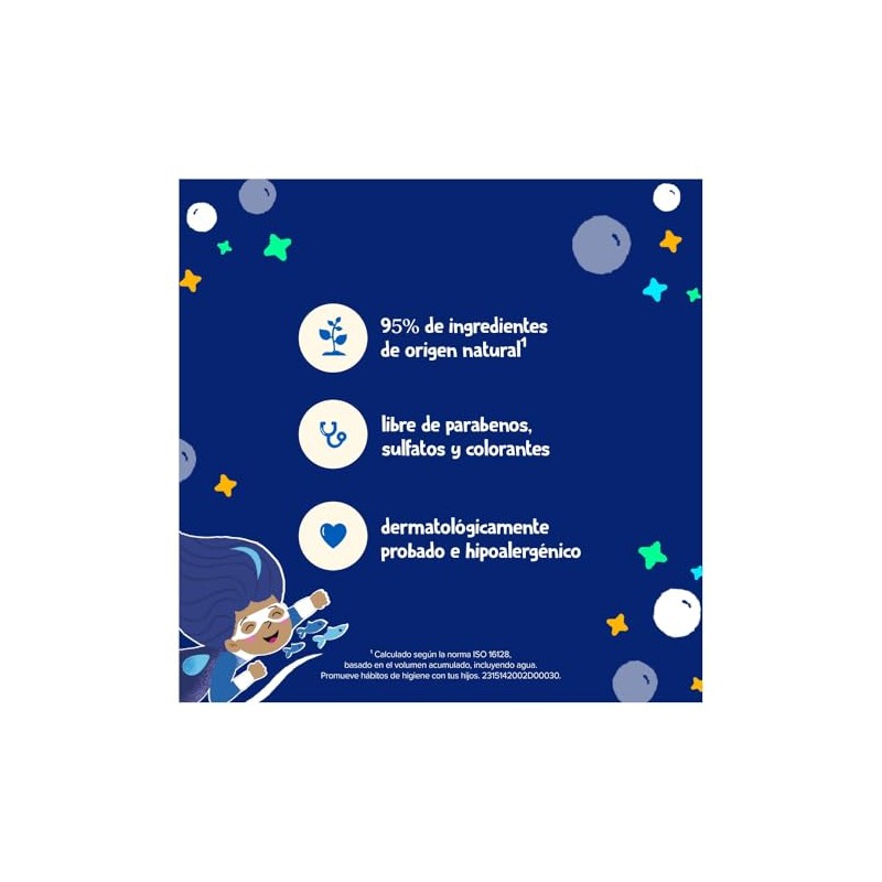 Johnson's Kids 2 en 1 shampoo y acondicionador 200ml