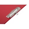 MAUL 2335225 A4 Portrait Clipboard with Foil Cover - Red