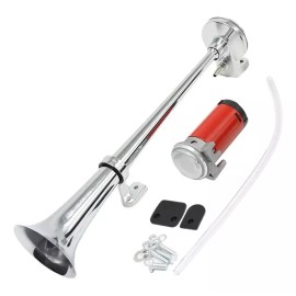 cornetas de aire Corneta Claxon Tipo Tráiler Aire Eléctrico Espanta Bob 150db