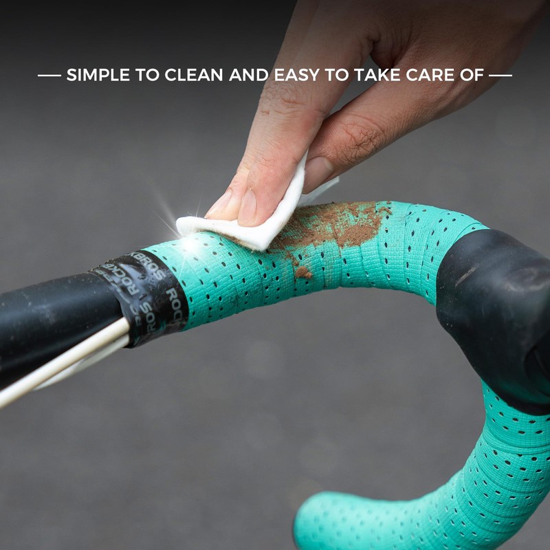 ROCKBROS Bike Handlebar Tape, 2 Rolls Bar Tape with End