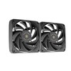 MARSGAMING MF-NCLX2, Kit 2 x Ultra Quiet 120 mm Fan,