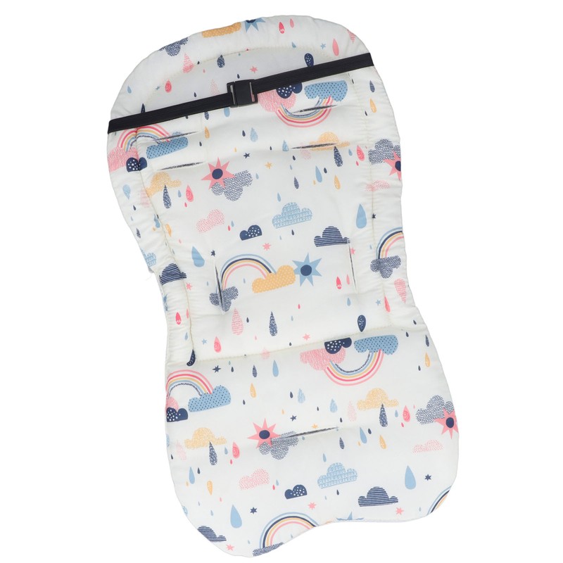 Baby Seat Pad Liner for Stroller Soft Breathable Cotton Universal
