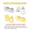 WASAGA Bicycle Missing Link, 3/5/10 Pairs Bicycle Chain Link for