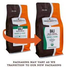 Fresh Roasted Coffee, Dark Brazil, 5 lb (80 oz), Med-Dark Roast, Kosher, Ground