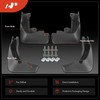 A-Premium Set of 4PCS Mud Flaps Splash Guards Mudguards Mudflaps