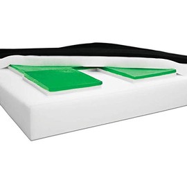 Everest & Jennings Dura-Gel SP III Wheelchair Cushion, 3" Thick, 20x18", 8930208