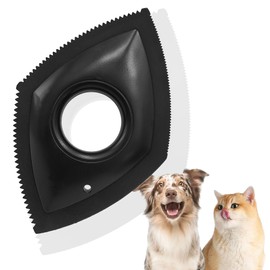 moonygreen Mini Pet Hair Remover, Rhombic Dog Hair Remover for Car Interior, Auto Detailing, Couch, Furniture, Lint, Carpet(Raven Black)