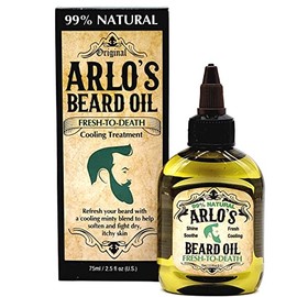 Arlo's Aceite para barba - Fresco hasta la muerte 2.5 onzas