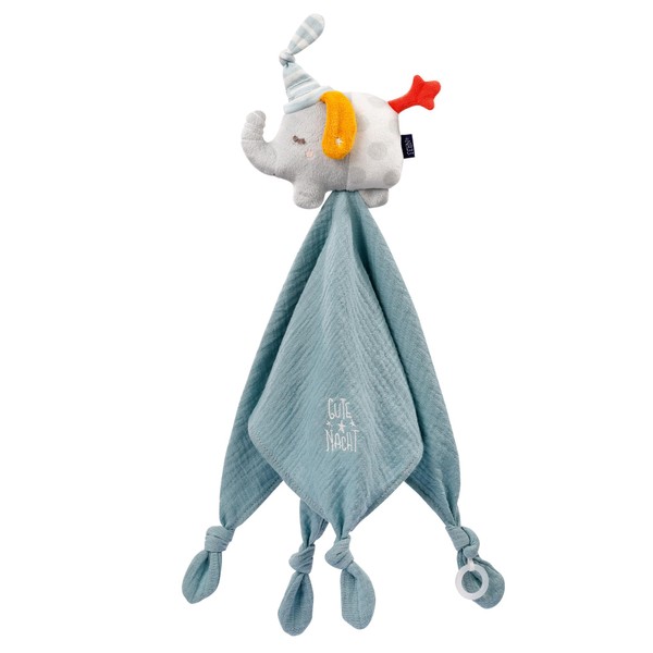 Fehn Cuddly Blanket Baby Toy Elephant - Cuddle Blanket for