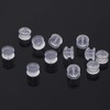 Silicone Earring Backs, Clear Earring Backings, 20PCS Soft Earring Stoppers,
