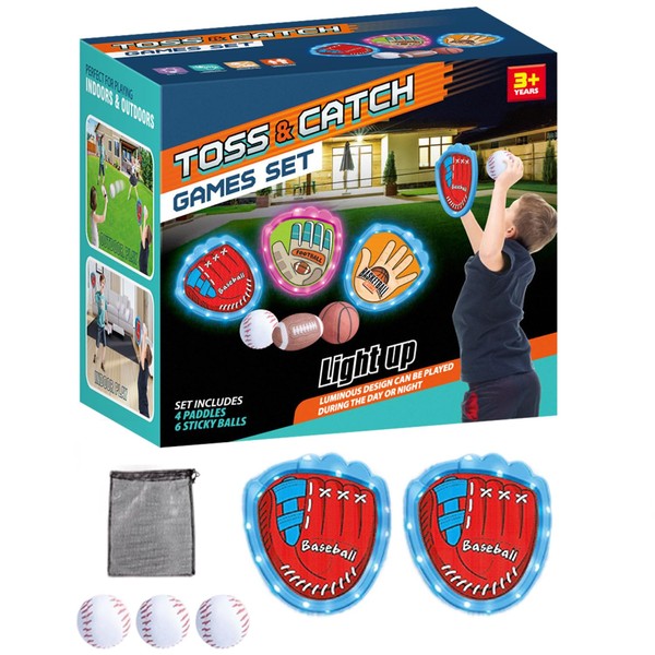 Suweiyuanshiyi Toss and Catch Ball Set, Easter Basket Stuffers &