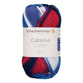 Schachenmayr Catania Colour 00242 Knitting Wool 50 g Cotton Handmade Knitting Yarn Colour