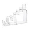 1pc Acrylic Wallet Holder Purse Rack Stand Pocketbook Hanging Handbag