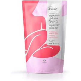 Natura Repuesto Hidratante Tododia 400 ml Frambuesa y Pimenta Rosa