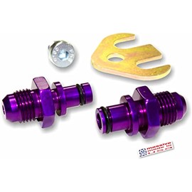 Massive Perfekonnection Power Steering Rack -6 AN Conversion Fittings 00-11 compatible w/Ford Focus 03-11 Crown Victoria Panther P71