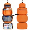 Hanging Toiletry Bag for Travel – Waterproof Foldable Organizer for