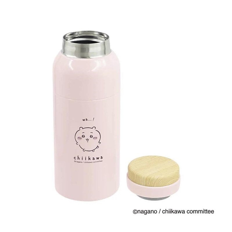 Hokkori Stainless Steel Bottle, Chiikawa