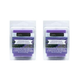 Luminessence Scented Wax Melts Lavender Fields 2PK; 12 Melts Total