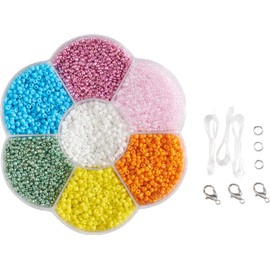 Bead Set "Rocailles" Multi-Coloured