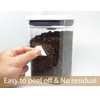 Waterproof Kitchen Labels for OXO POP Food Storage Containers and