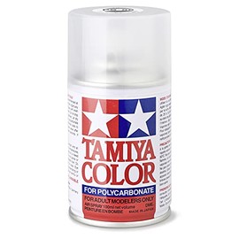 Tamiya America, Inc Polycarbonate PS-55 Flat Clear, Spray 100 ml, TAM86055