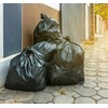 Tasker 95-96 Gallon Trash Bags Heavy Duty (Mega-Value 50/Bags w/Ties)