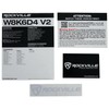 Rockville W8K6D4 V2 8" 1400w Peak Car Audio Subwoofer Dual