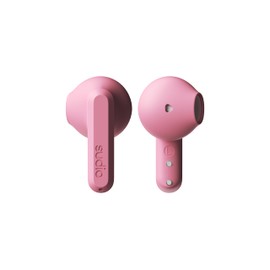 Sudio A3 Powder Pink - The All-Day Earbuds. Balanced Listening Experience, Improved Microphones, Multi-Point Bluetooth Connection, Bluetooth 5.4, Water Resistance IPX4