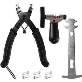 Kinberry Bike Chain Tool Set - for 6-10 Compartment Bicycle Chain Tool, Chain Tool Bicycle, Bicycle Chain Tool Set, Bicycle Chain riveting Tool, for Road Bike, Mountain Bike Bicycle Chain Repair Set