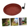 COLLBATH Tree Mounted Bird Bath Feeder Versatile Outdoor Water Bowl