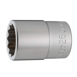 Tone Socket (12 Angles) 6D-26 Insertion Angle 0.7 inch (19.0 mm) (3/4 inch), Double Side Width 1.0 inches (26 mm)
