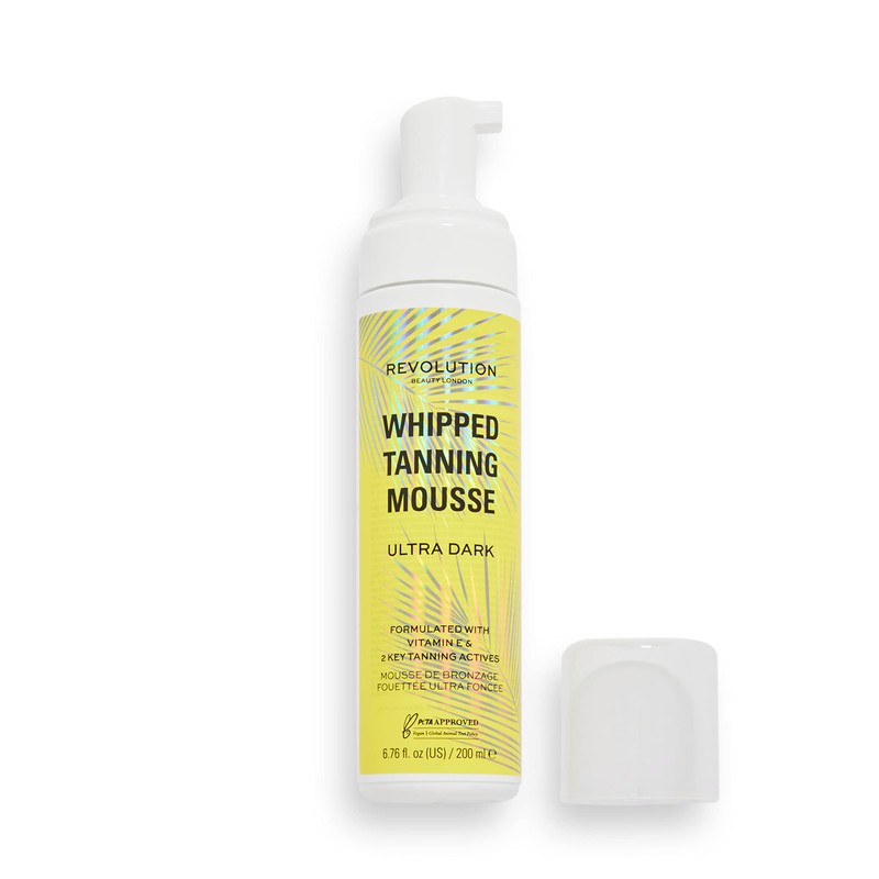 Revolution Beauty London Whipped Tanning Mousse Ultra Dark, 0.19 Fl