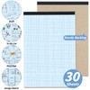 Oleitodh 10 Pack Graph Paper Pads 11 x 17 Inch