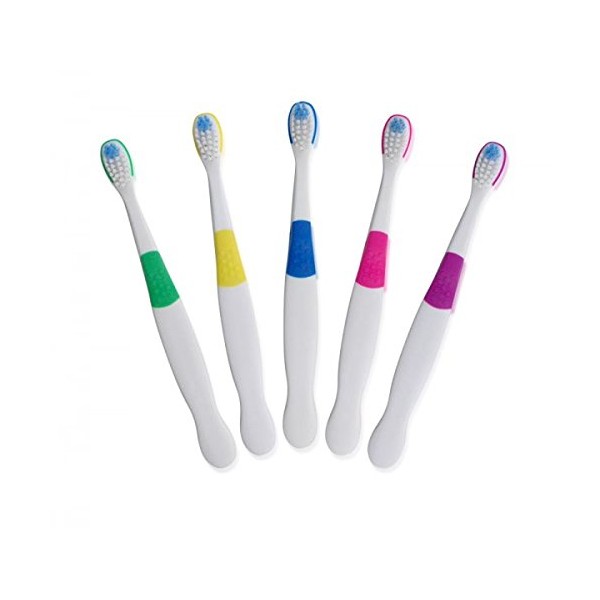 Tess Oral Health 27605C Kid's Thumb Grip Toothbrush (1 Dozen)