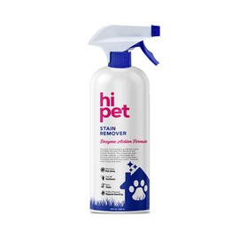 HiPet Pet Stain Remover Foam, Enzymatic Cleaner for Dog Urine and Cat Urine, Pet Stain and Odor Remover Enzyme Formula, Carpet Odor Neutralizer, 8.45 Fl Oz